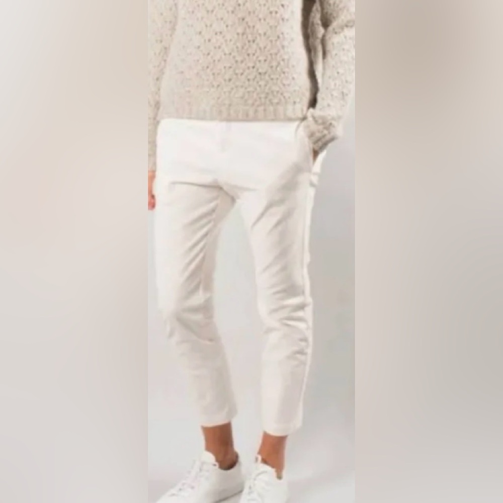 Nili Lotan eggshell Tel Aviv pants sz 12 never worn $385